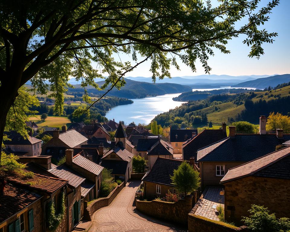 village Cucuron lac